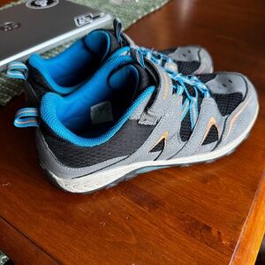 Merrell Kids Sneakers - Gray, Blue, and Orange